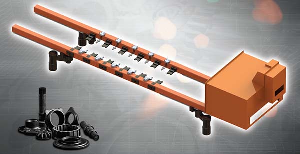 伺服步進(jìn)梁裝置